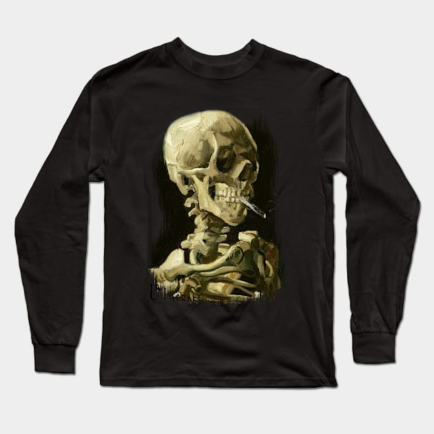 Smoking Cadaver - Vincent Van Gogh: Long Sleeve T-Shirt by The Blue Box